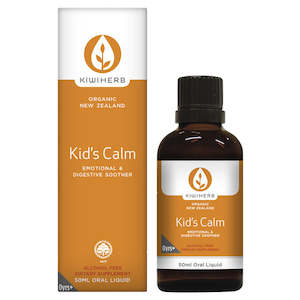 Cough And Cold: KIWI HERB Organic Kid's Calm 50ml