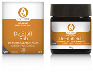 Cough And Cold: KIWI HERB Organic De-Stuff Rub 28g