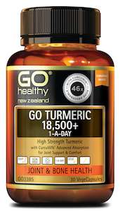 Go Healthy: GO Turmeric 18500+ 1ADay 30vcaps