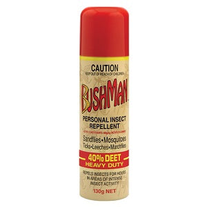 Insect Repellent: BUSHMAN H/Duty Aerosol 40% Deet 130g