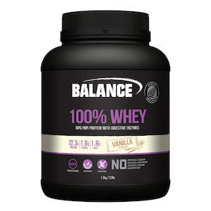 Balance 100% Whey Protein 1.5kg - Vanilla