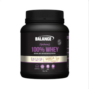 Protein Powder 1: Balance 100% Whey Protein 1kg - Vanilla