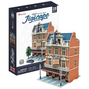Gifts 1: Cubic Fun Jigscape London - West End Theatre 3D Jigsaw Puzzle, 55 Piece