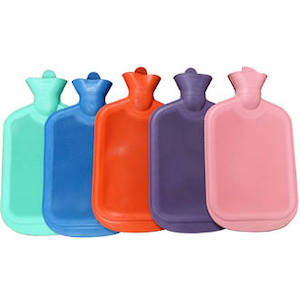 First Aid Sports: Hot Water Bottle Double Ribbed 2 Litres Assorted