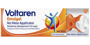 Voltaren Pain Relief Gel No Mess 75g