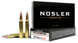 Rifle: 223 Rem 77gr Custom Competition Match HPBT (20 ct.)