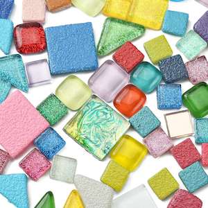 Products: Glass and Porcelain Mosaic Tiles - Mixed- 100g