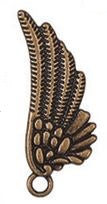 Metal - Angel Wings - Antique Bronze - 10 pieces