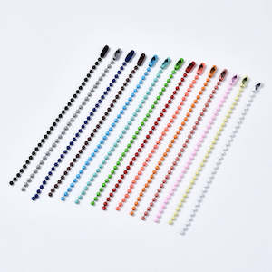 Packaging And Display: Ball Chain Selling Tag- 10 pieces - Mix