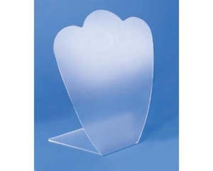Packaging And Display: Necklace Stand - Frosted Acrylic