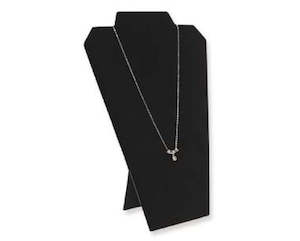 Packaging And Display: Necklace Display - Padded Easel - Angular
