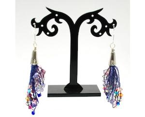Ideas Inspirations For Sale: Cascade WireLace Tassel Earrings
