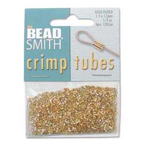 Beadsmith: BeadSmith - Crimp Tubes - 1.5mm x 1.5mm