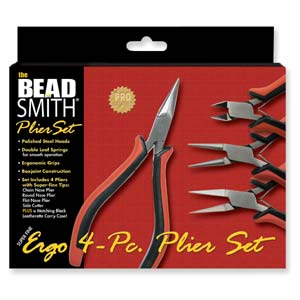 Beadsmith: BeadSmith - Ergonomic Super-Fine - 4 pieces