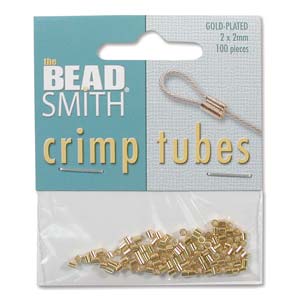 Beadsmith: BeadSmith - Crimp Tubes - 2mm x 2mm