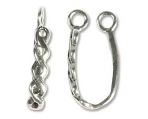 Sterling Silver: Bail - Sterling Silver - 35mm (1.25gm) - 1 piece