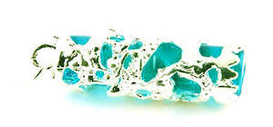 Acrylic And Resin: Pendant - Acrylic and Metal - Column - 36mm - 1 piece