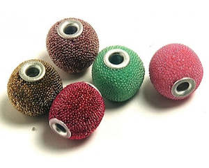 Kashmiri: Kashmiri - Round - 14mm - 10 pieces