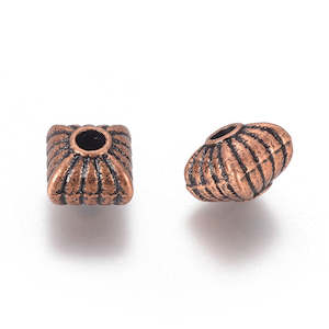 Metal: Metal - Square - 7mm x 7mm - 10 pieces