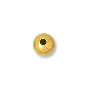 Metal: Metal - Round - 8mm - 10 pieces - Golden