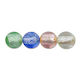 Lampwork - Silver-Foil - 12mm - Mix