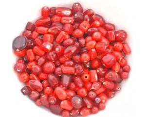 Glass - Transparent and Opaque - Assorted Shapes and Sizes - 100 grams