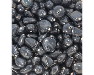 Glass - Opaque - Assorted Shapes and Sizes - 100 grams