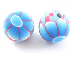 Polymer Clay: Polymer Clay - Round - 8mm - 40 pieces
