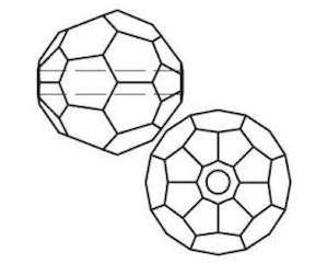 Swarovski: Swarovski - Faceted Round (5000) - 1 piece