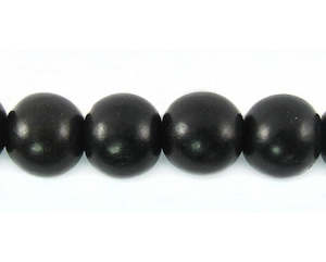 Wood Seed Nut And Paper: Ebony Wood