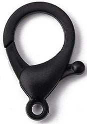 Clasps And Toggles: Clasp - Lobster - Plastic - 35mm - 1 piece