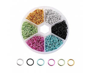 Findings: Kit - Jump Ring - Aluminum - 6mm