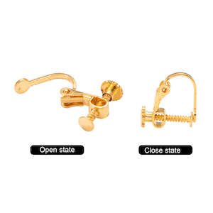 Earring Components: Earrings - Screw Clip