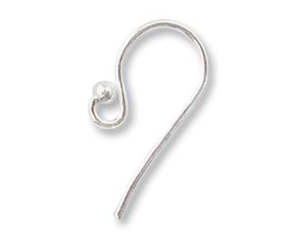 Earwire - Sterling Silver - 1 Pair
