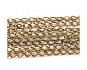 Chain: Chain - Extender - 6mm x 4mm - 1 meter (2 x 50cm Lengths)