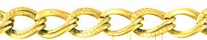 Chain: Chain - Double Link - 10mm x 8.5mm - 1 meter