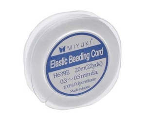 Miyuki - Elastic Beading Cord - Clear