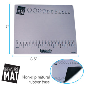 Bead Boards And Mats: BeadSmith - Treasure Mat - 21.5cm x 18cm