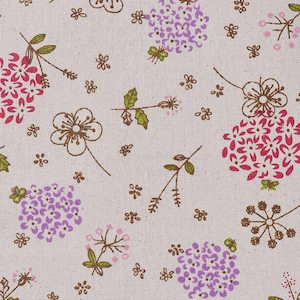 Self-Adhesive Fabric - Backing - Flower