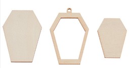 Crafting Catalogue: Embroidery Hoop - Wooden - Mini - Coffin