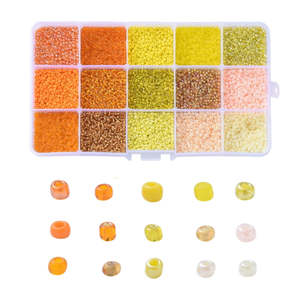 Kit - Seed Bead - 15 Colours - 12/0