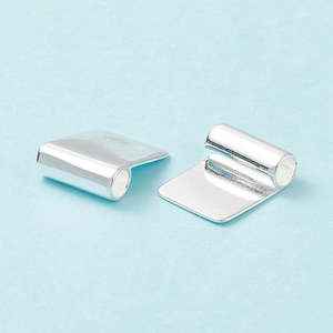 Findings: Bail - Glue On - Flat Pad - 15.5mm x 18mm - 1 piece