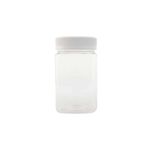 Honey Jar - Kaipak 500gm Clear with Lid - New Zealand Beeswax