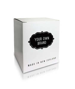 Vintage Cut Glass Collection: White Gloss Finish Gift Box - Vintage