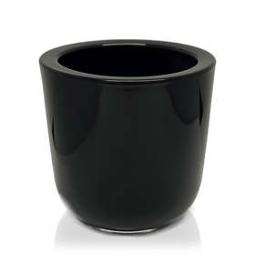 Thick Wall Jar Collection: Thick Wall Glass Candle Jar - Black 300mls