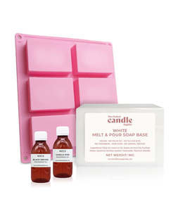 Valentines Day: White Soap Making Kit