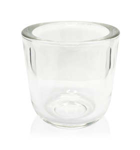 Thick Wall Jar Collection: Thick Wall Glass Candle Jar - Clear 300mls