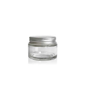 The Pharmacist Collection: Pharmacist Glass Jar with Silver Lid 30ml
