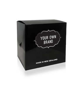 Black Gloss Finish Gift Box - Macaron