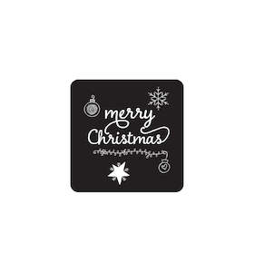 13. Merry Christmas Label 3.4cm
